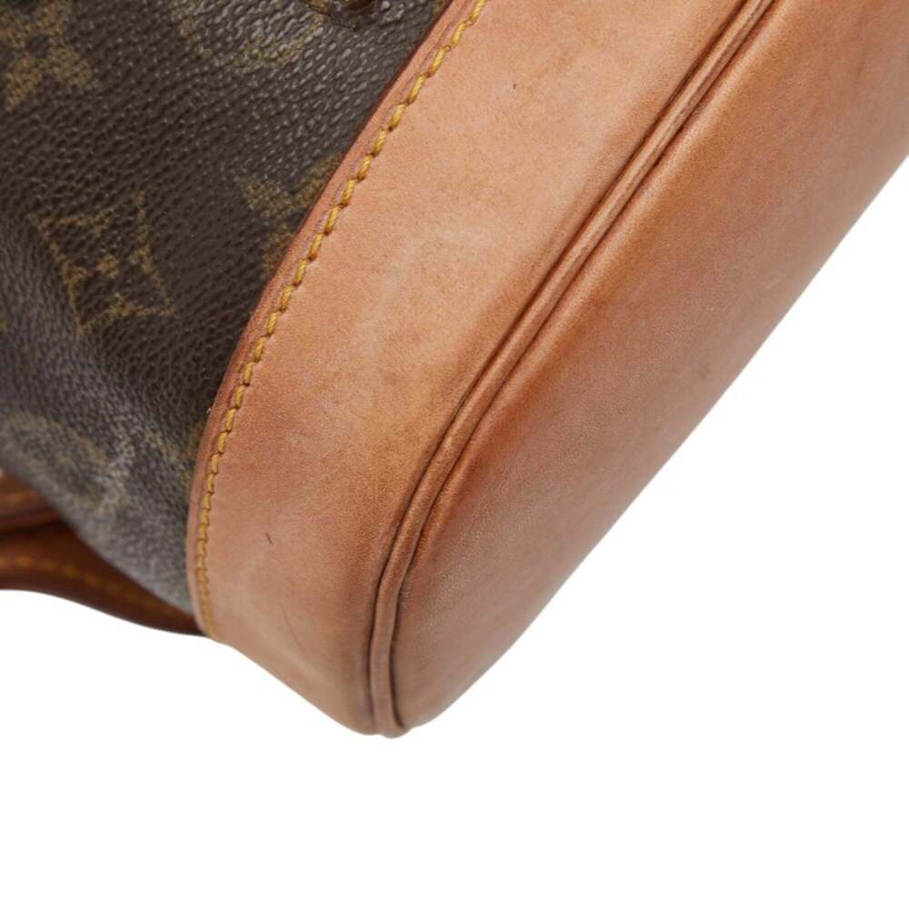 LOUIS VUITTON Brown Monogram Leather Backpack - Picture 5 of 12